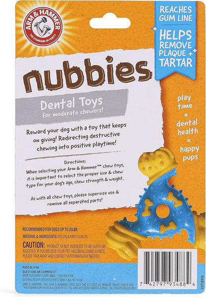 Arm & Hammer for Pets Nubbies TriBone Dog Dental Toy - Image 3