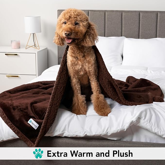 PetAmi Dog Blanket for Small Medium Dogs, Pet Bed Blanket Cat Puppy Kitten - Image 4