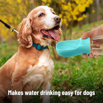 Mr. Pen- Dog Water Bottle, 19 oz, Aqua Blue, Portable Dog Water Bottle Dispenser - Image 4