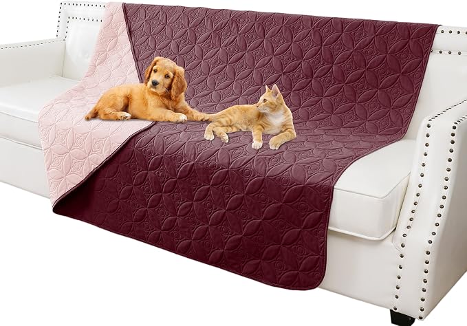Waterproof Dog Blanket, 68x82 inches Pet Couch Covers by TuffeelHome