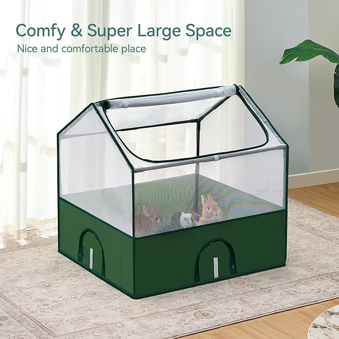 Dinmo Small Animal Playpen, Guinea Pig Cages, Rabbit Playpen, Puppy Play Pen - Image 3