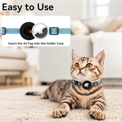 Vanjua 2 Pack Airtag Cat Collar Breakaway - Image 4