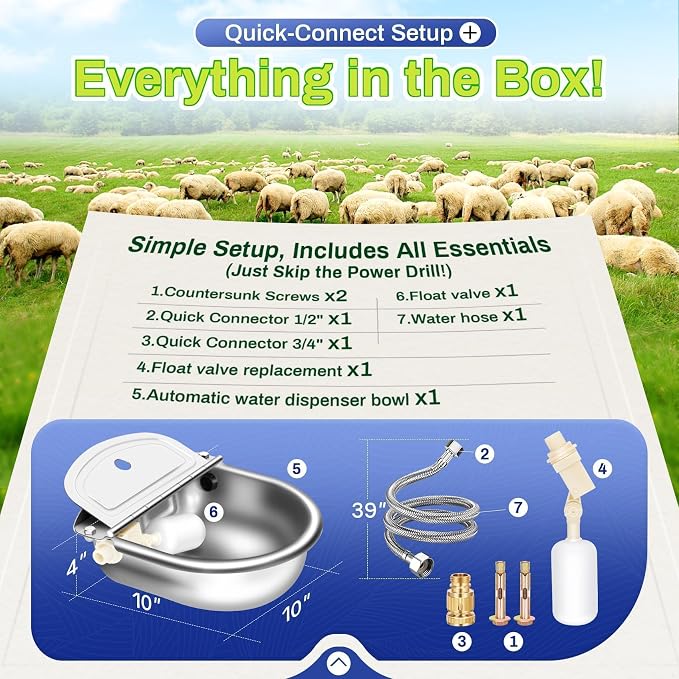 Automatic Animal Drinking Water Bowl - Image 5