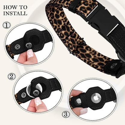 AirTag Dog Collar for Small Medium Large Breed - Image 3