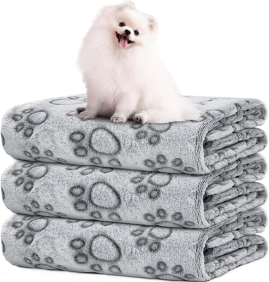LOKOZ Small Dog Blanket for Medium Large Dogs Fleece Puppy Blanket Washable Dog by LOKOZ