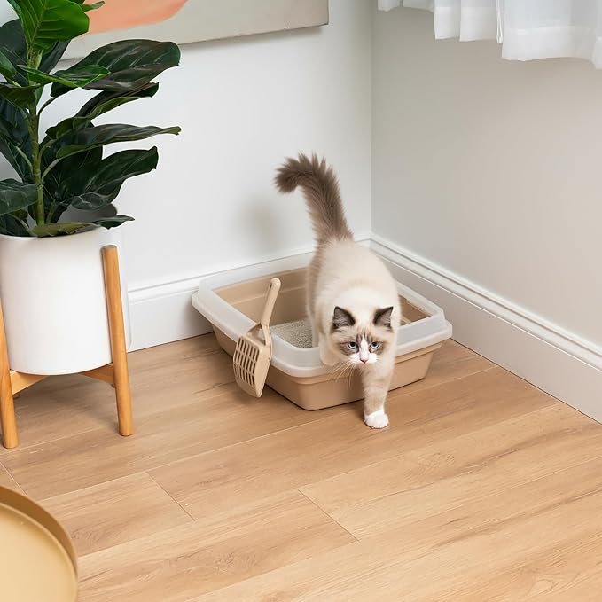 IRIS USA Cat Litter Box, Open Top - Image 7