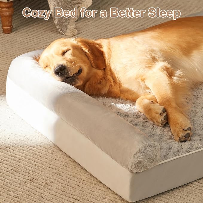 BFPETHOME Dog Beds for Large Dogs, Orthopedic Dog Bed for Medium Large Dogs - Image 3