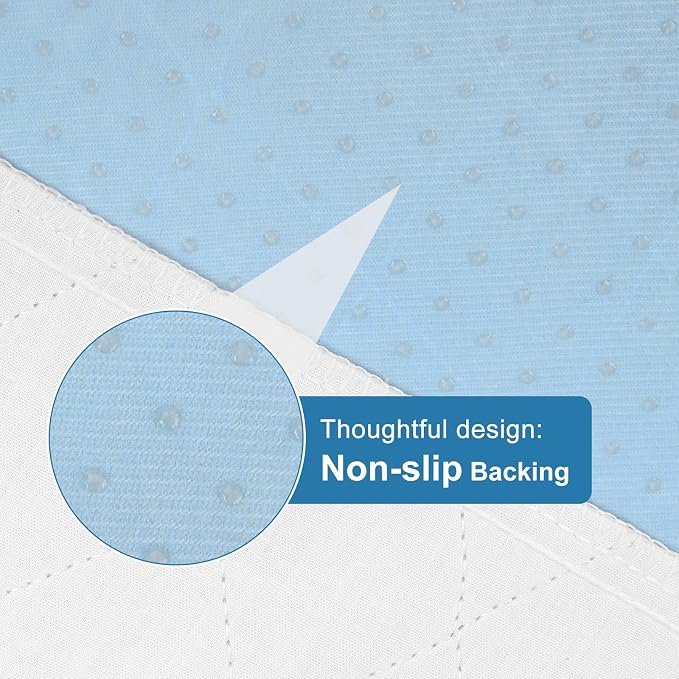 OUTCREATOR® Washable Bed Pads 34" x 36", Incontinence Mattress Protector - Image 3