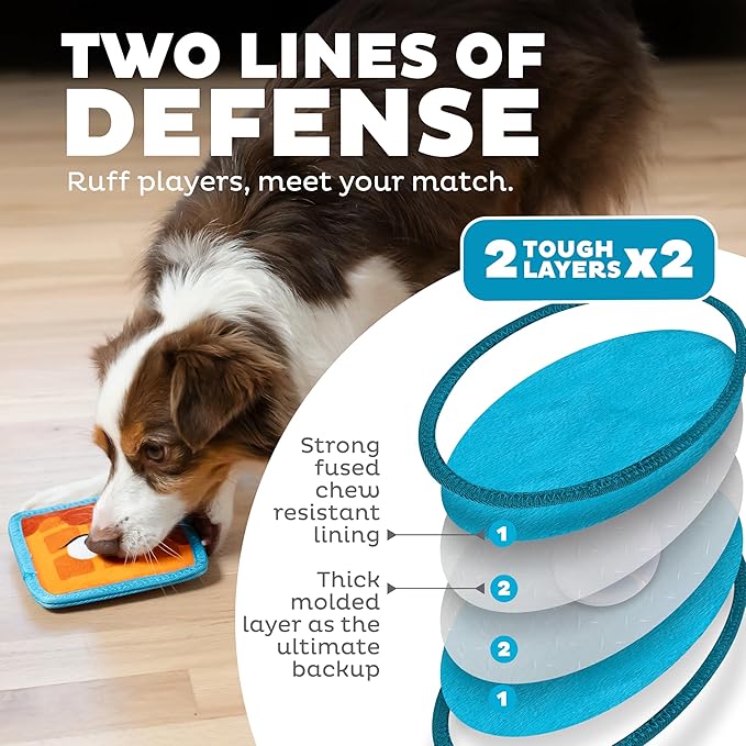 Outward Hound Tough Skinz Durable Squeaky Dog Toy - Image 2