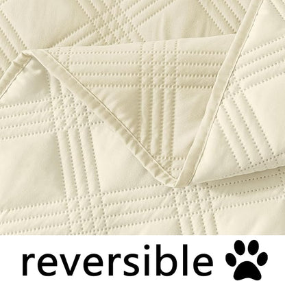 hyha Waterproof Dog Blanket, Reversible Pet Bed Blanket, Soft Sofa Couch Cover - Image 9
