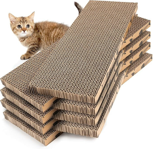 Mini Cat Scratching Board Small Cat Scratcher Cardboard Cat Scratch pad Cat by Unknown
