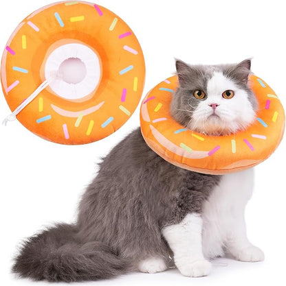Cat Cone Collar Soft, Cat Recovery Collar by Hpetppy