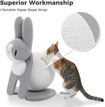 Cute Cat Scratcher- Bunny Style, Cat Scratching Post - Image 4