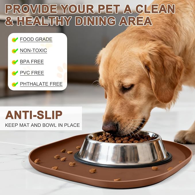 Small Silicone Pet Food Mat - Image 3