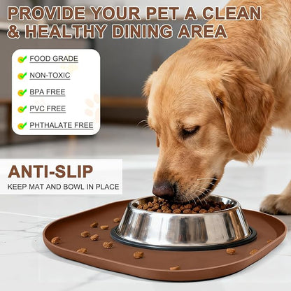 Small Silicone Pet Food Mat - Image 3