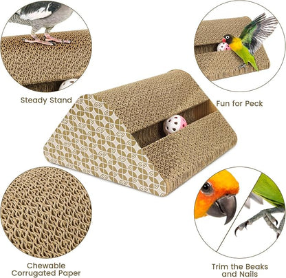 OSWINMART Parrot Cardboard Toy - Image 4