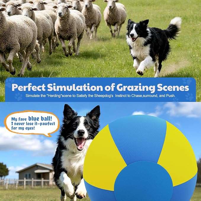 Happypaw 18'' Herding Ball for Dogs – Enhanced Chew Resistance & Heavy-Duty - Image 8
