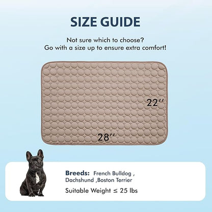 MICROCOSMOS Summer Cooling Mat & Sleeping Pad- Water Absorption Top, EZ Clean - Image 7