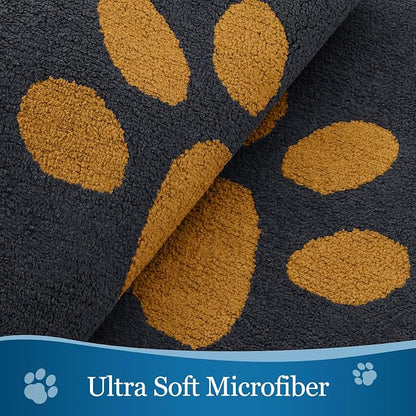 Buganda Dog Door Mat for Muddy Paws, Absorbent Dirt Trapper Washable Indoor - Image 4