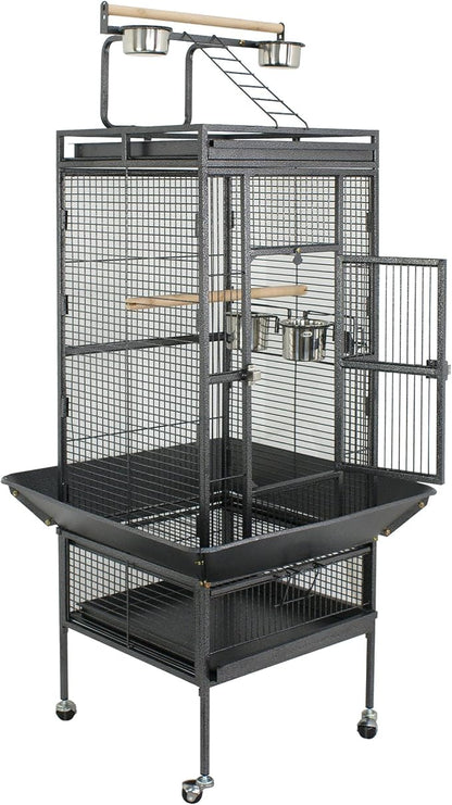 Nova Microdermabrasion 61 Inches Large Bird Cage Play Top Parrot Cockatiel - Image 9