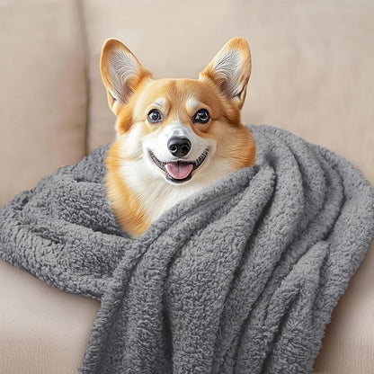1 Pack 3 Calming Blankets Fluffy Premium Fleece Pet Blanket Soft Sherpa Throw - Image 6