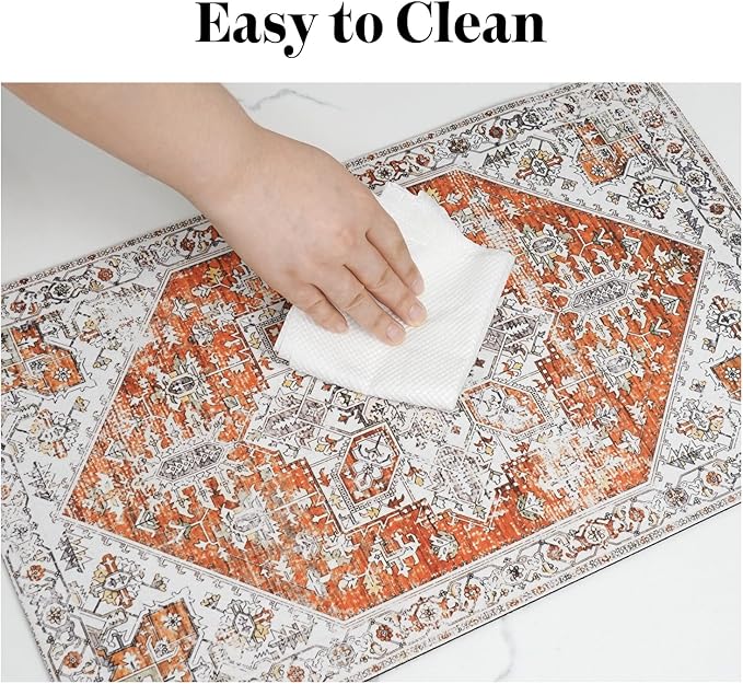 Dog Food Mats for Floors Absorbent, Pet Cat Food Mat - Image 7