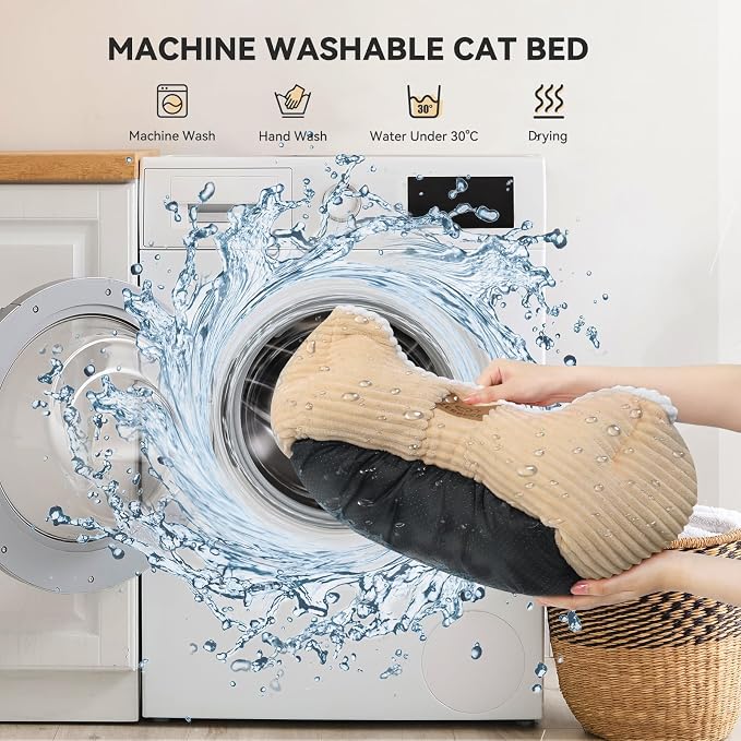 Rectangle Cat Dog Bed for Large Medium Small Pets Indoor Outdoor Machine - Image 6