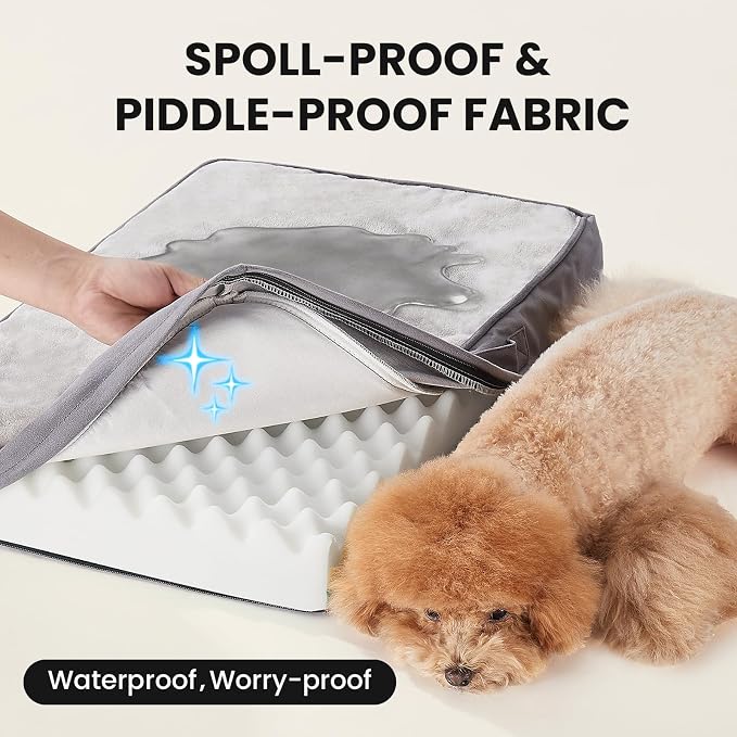 OhGeni Orthopedic Waterproof Dog Bed - Image 7