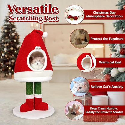 Cat Bed Scratching Post, Comes - Image 3