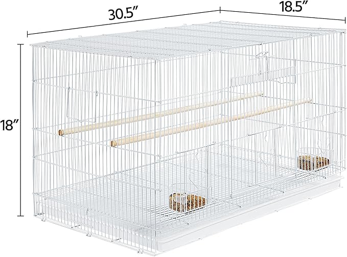 Yaheetech 30‘’ Flight Bird Cage Stackable Design - Image 3