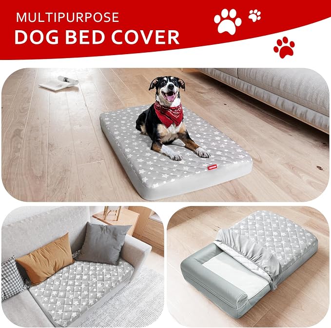 Waterproof Dog Bed Covers Replacement Washable Pet Hair Easy to Remove - Image 9