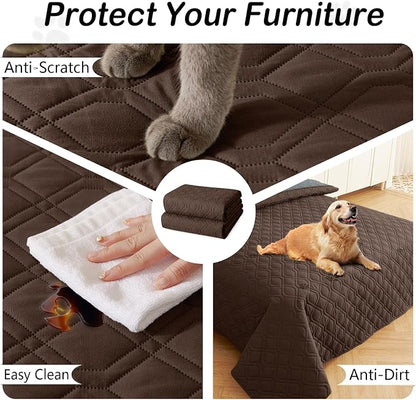 hyha Waterproof Dog Bed Blanket, Soft Pet Blankets, Waterproof Couch Cover - Image 4