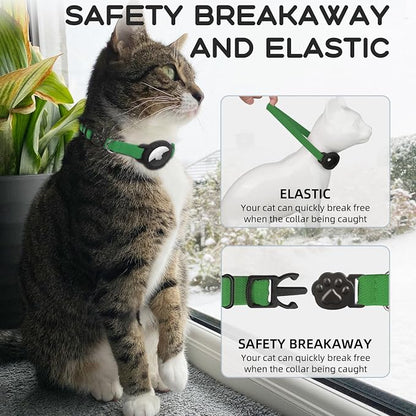 AirTag Cat Collars, Stretchy Collar - Image 4