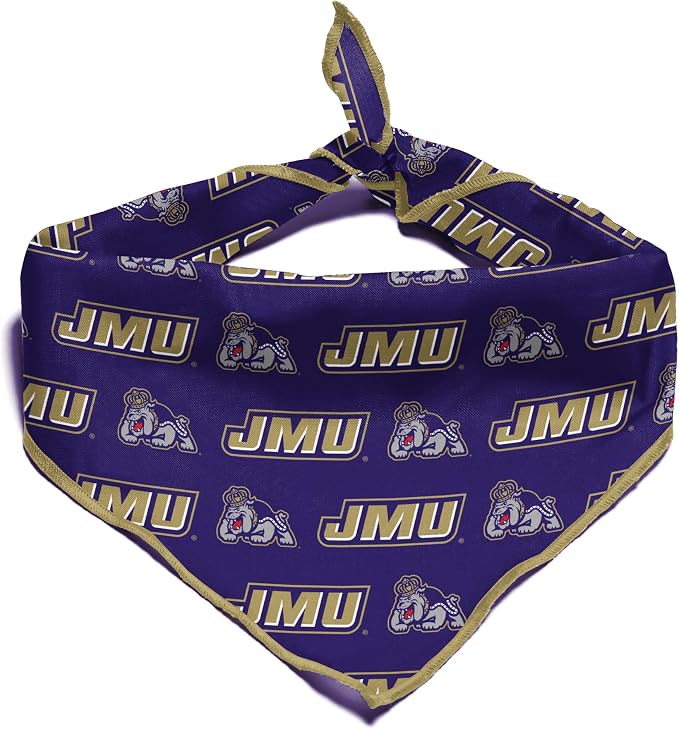 James Madison Dukes Bandana for Dogs and Cats | Fits Pets Great Gift Idea | - Image 2