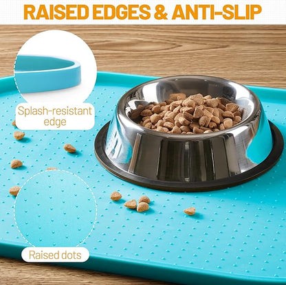 Hubulk 100% Waterproof Silicone Pet Feeding Mat - Image 3