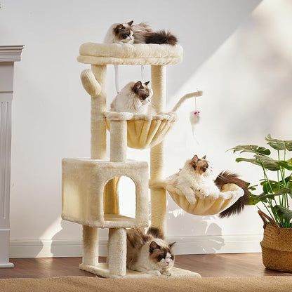 Heybly Cat Tree, 39.4 Inches Tower Condo - Image 8