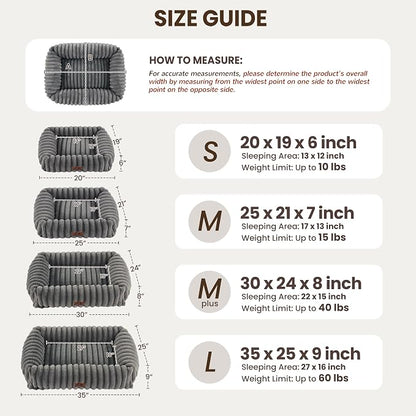 Washable Dog Bed for Small Medium Dogs - Image 4