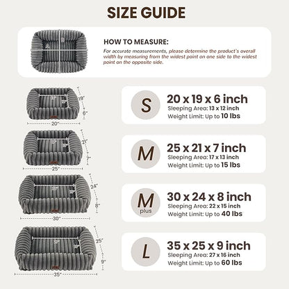Washable Dog Bed for Small Medium Dogs - Image 4