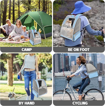 Cat Backpack Carrier, Pet Carrier Airline Approved - Image 7