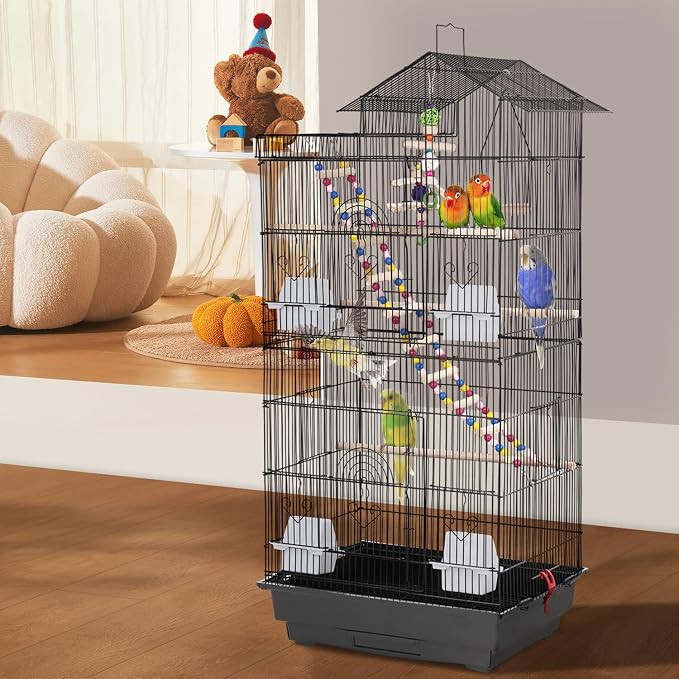 FDW 39 Inch Bird Cage Parakeet Cage - Image 6