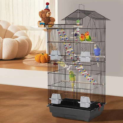 FDW 39 Inch Bird Cage Parakeet Cage - Image 6