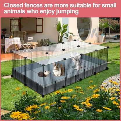 20 Panels Small Animal Playpen, C&C Cage - Image 3