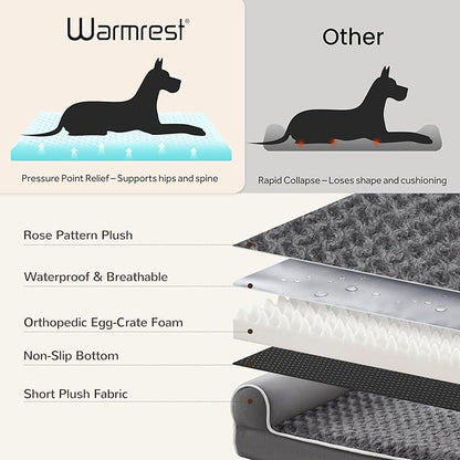 Large Dog Beds Large Sized Dogs, Orthopedic XXL XL Dog Bed - Image 5