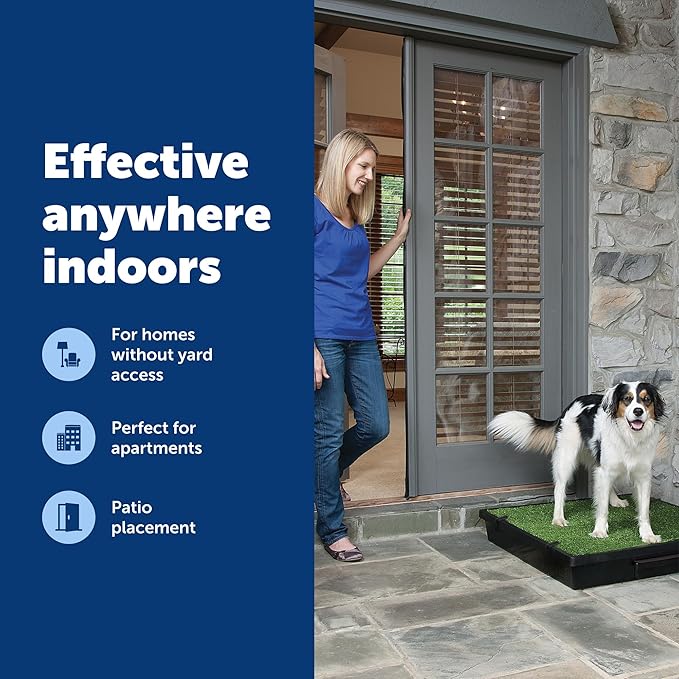 PetSafe Pet Loo Indoor Pet Toilet, Portable Dog Potty Station, Grass Pad Tray - Image 5