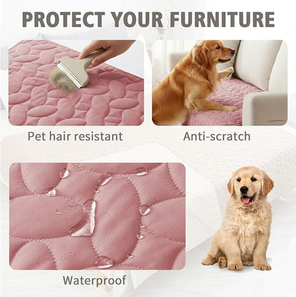 Ameritex Waterproof Pet Bed Cover Anti-Slip Dog Bed Blanket - Image 2