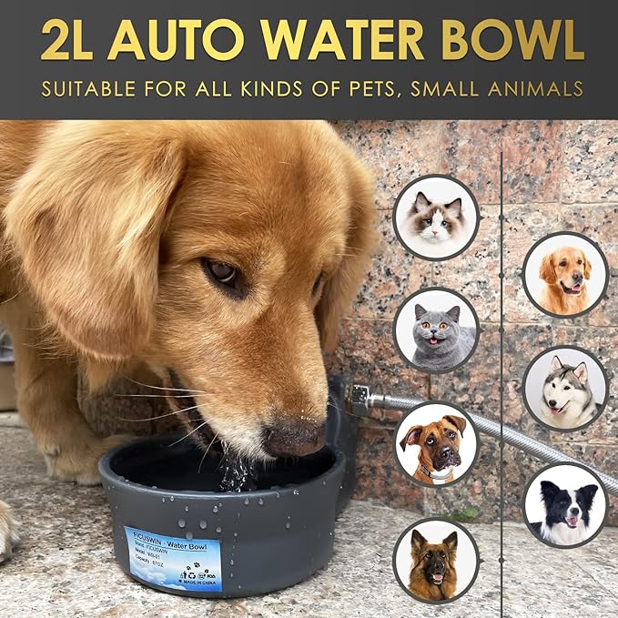 Automatic Dog Water Bowl Dispenser Patented 70OZ Water Dispenser - Image 5