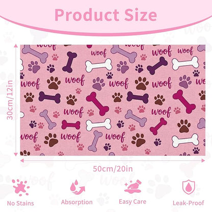 Dog Feeding Mat 20 x 12 Inch, Waterproof Non Slip Rubber Pet Bowl Pad Mat - Image 2