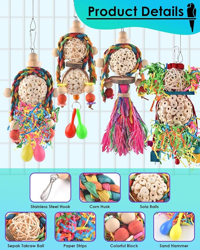Bissap Conure Toys - Image 3