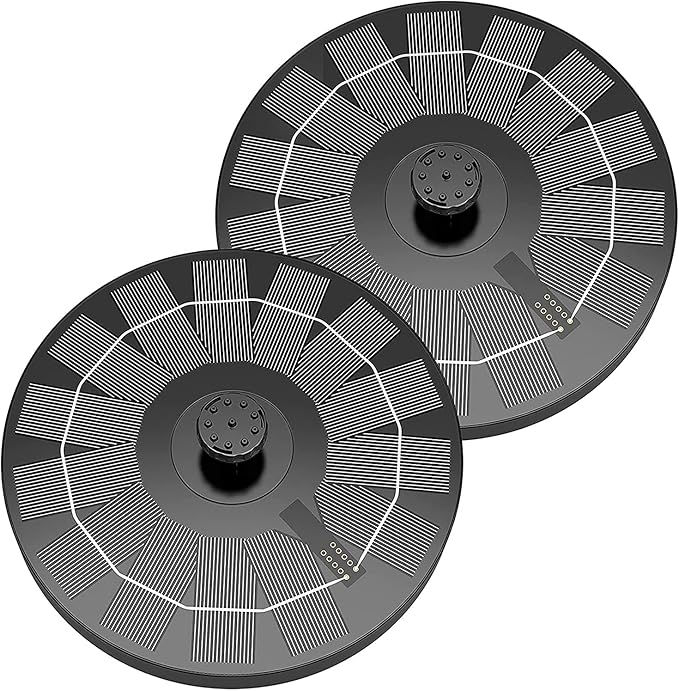 AISITIN 2.5W Solar Bird Bath Fountain, Solar Fountain by AISITIN