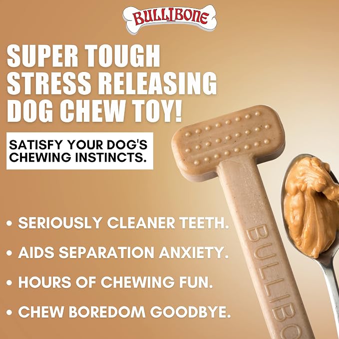 Bullibone Nylon Dog Chew Toy for Aggressive Chewers - Image 2